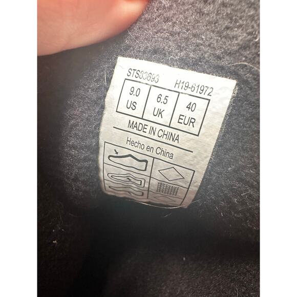 Sperry Quilted Black Waterproof Duck Boots Women’s Size 9 - Picture 6 of 6